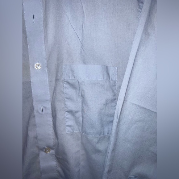 Pierre Cardin Men’s Light Blue Button Up - Picture 2 of 6